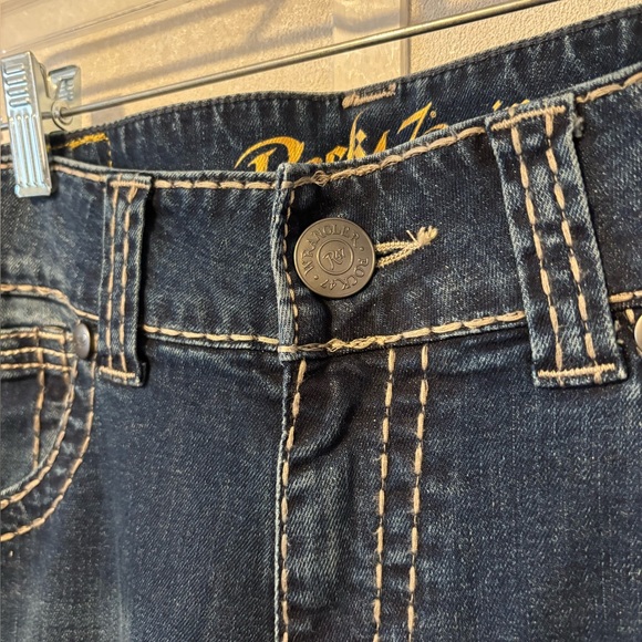 Wrangler | Dark Blue Bootcut Jeans | Size 32 x 32 - Picture 4 of 9